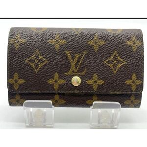 Auth Louis Vuitton Monogram Porte monnaie zip wallet NS121066, 8912AN
